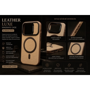 Kellef 17-Pro Leather Luxe MagSafe