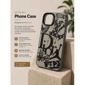 Kellef-Luxury Street Art Case për iPhone 15