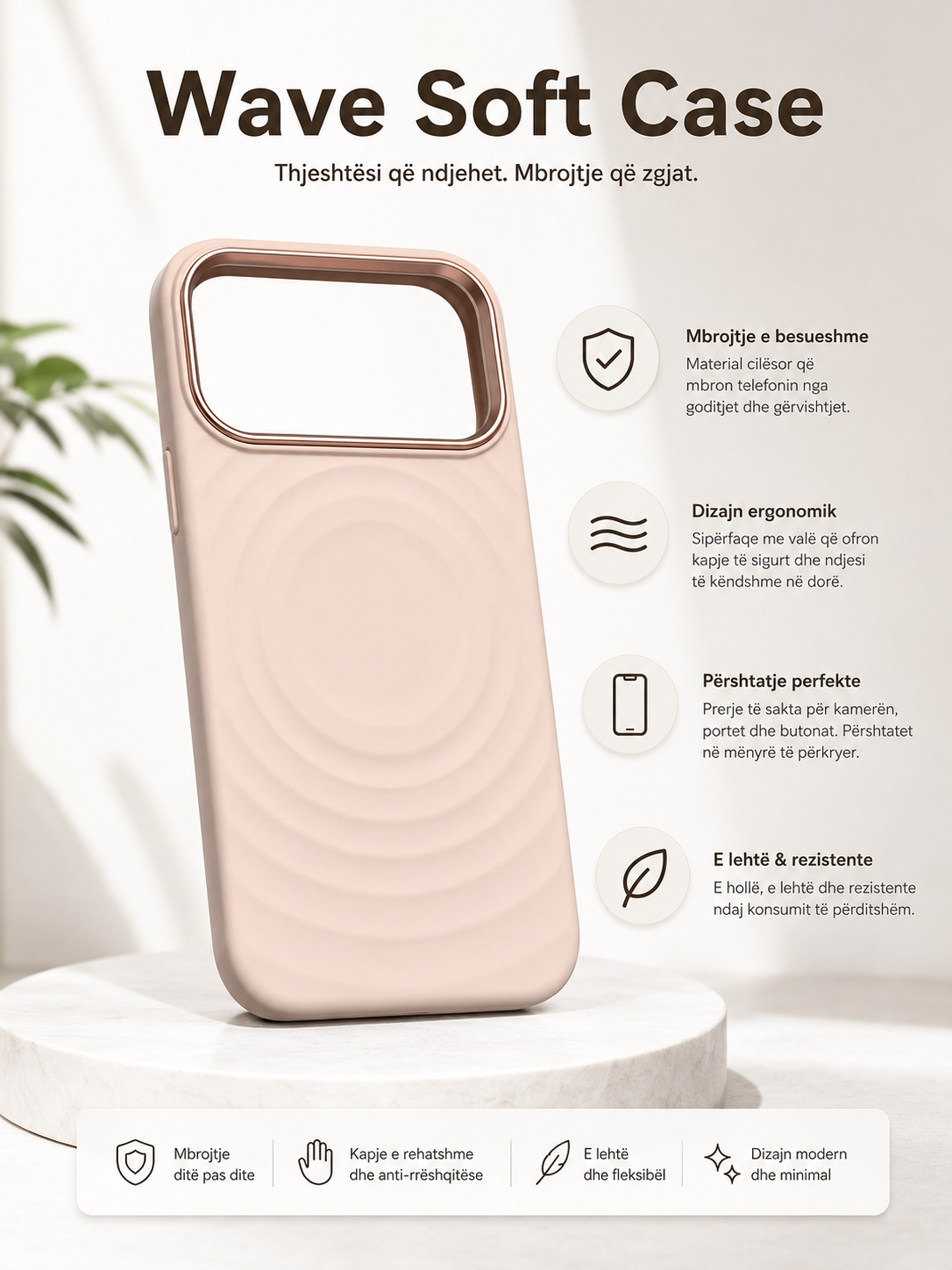 Kellef Wave Soft Case-IPHONE 17 PRO MAX