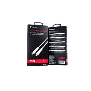 SYROX C130L – Kabllo Type-C në iPhone 30W